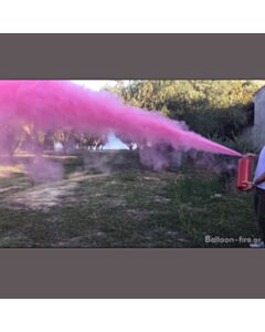 Ψεκασμός σε Color powder από Jet blaster